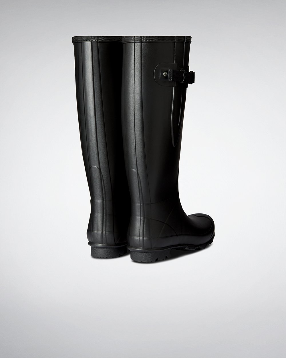 Womens Hunter Wide Fit Rain Boots Black - Norris Field - 4398512-FD